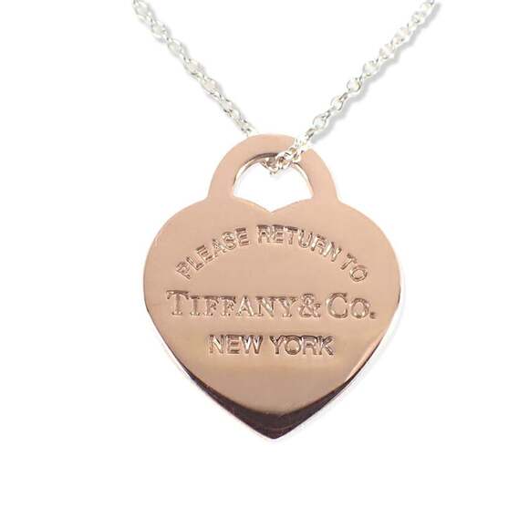 TIFFANY Authentic Silver Heart Necklace